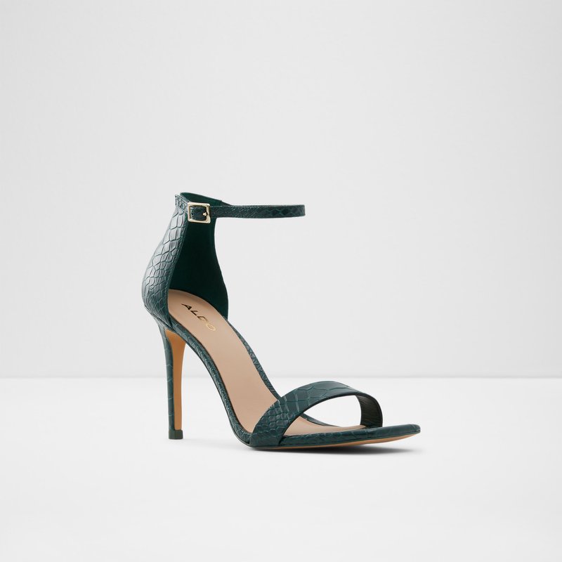 Heeled Sandals Aldo Afendaven γυναικεια σκούρο πρασινο | 5842619-TX