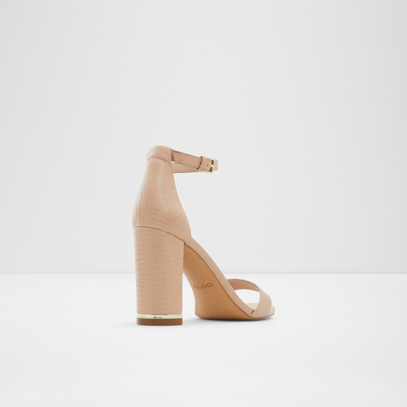 Heeled Sandals Aldo Frilajan γυναικεια Bone | 5032976-QK