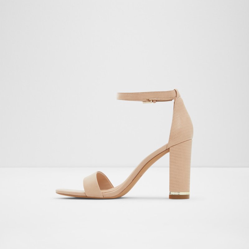 Heeled Sandals Aldo Frilajan γυναικεια Bone | 5032976-QK