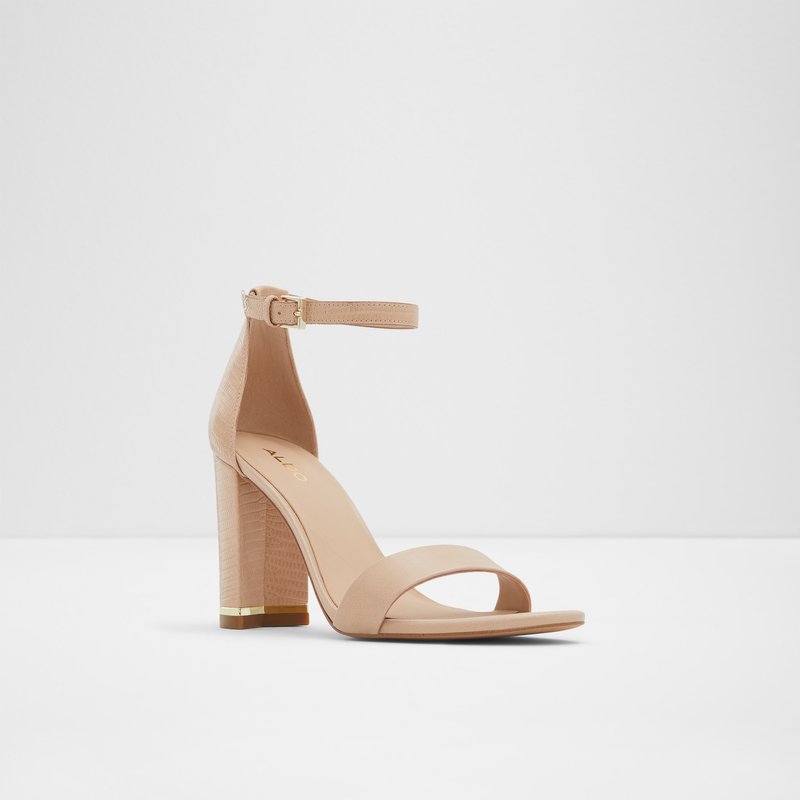 Heeled Sandals Aldo Frilajan γυναικεια Bone | 5032976-QK