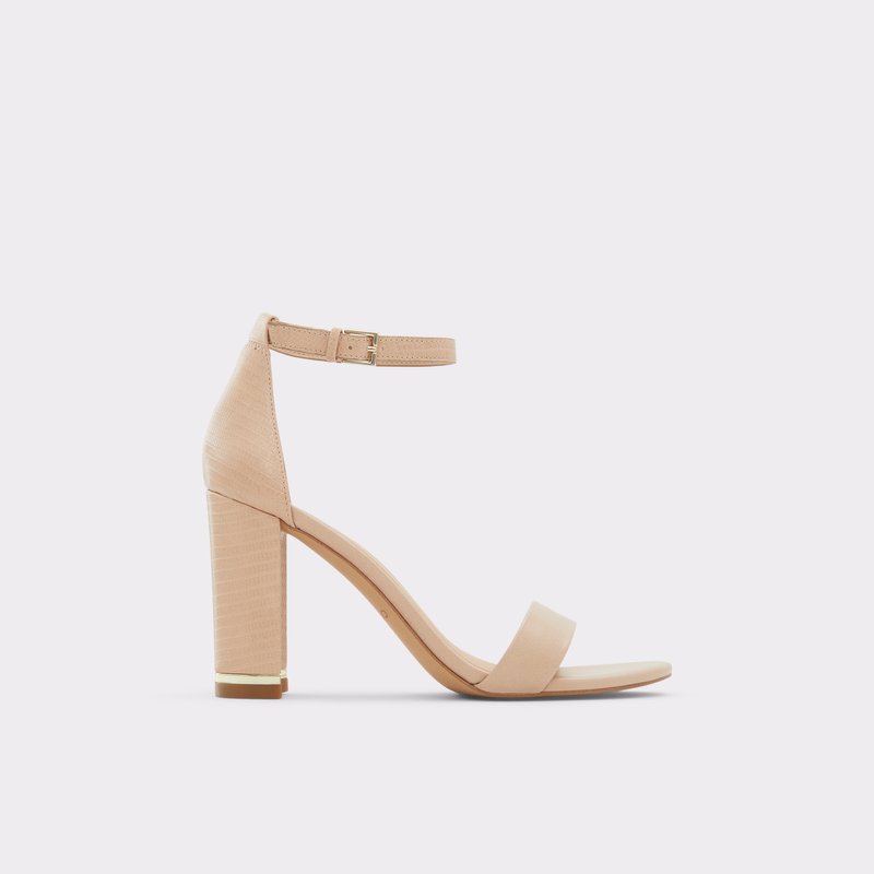 Heeled Sandals Aldo Frilajan γυναικεια Bone | 5032976-QK