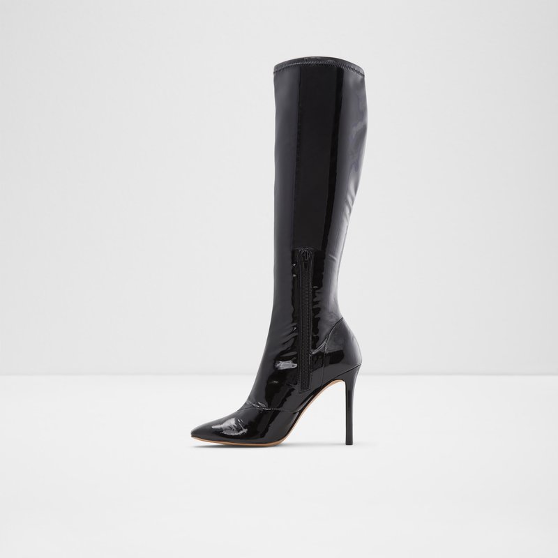 Knee High Boots Aldo Edigorwen γυναικεια μαυρα | 8379645-RI