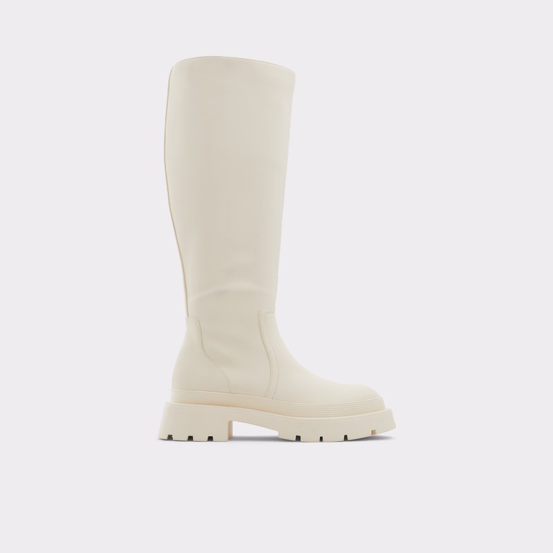 Knee High Boots Aldo Gworelle γυναικεια ασπρα | 3275180-CW