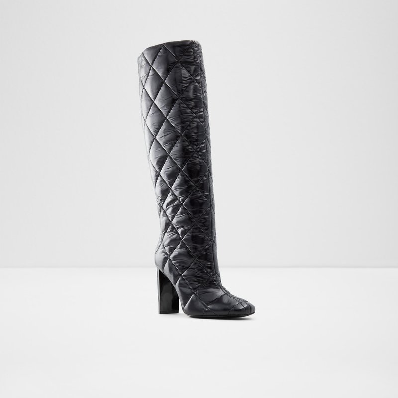 Knee High Boots Aldo Snowpuff γυναικεια μαυρα | 0943617-EH