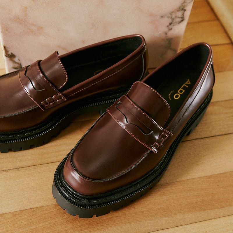 Loafers Aldo Bigstrut γυναικεια καφε | 0487165-CK