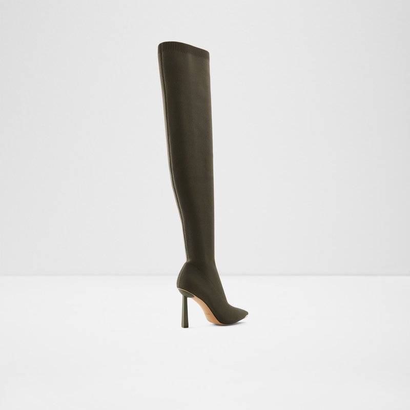 Over The Knee-Boots Aldo Crulla γυναικεια Χακί | 0839765-KR