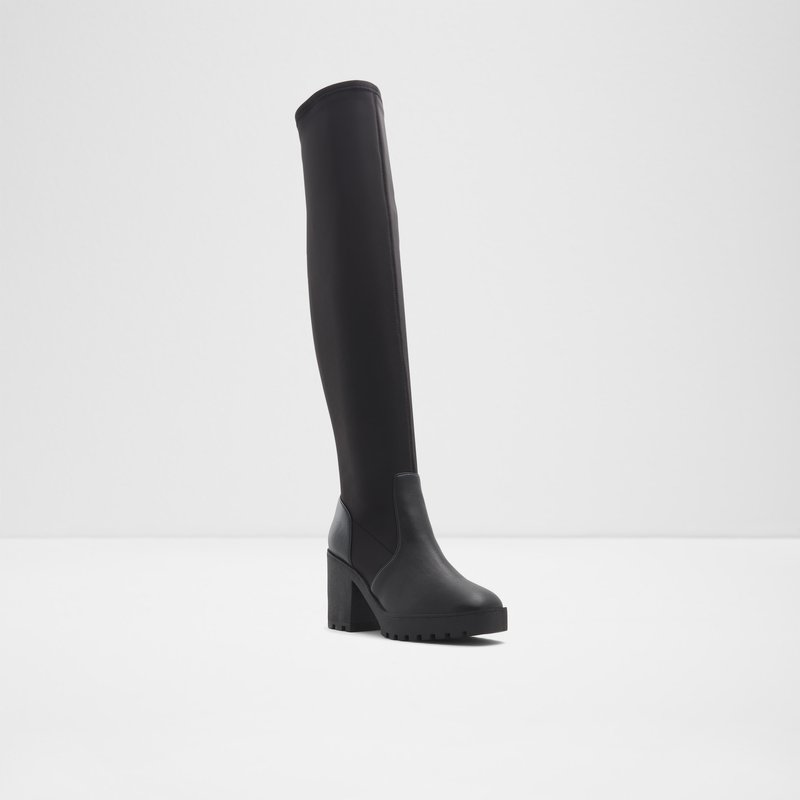 Over The Knee-Boots Aldo Liran γυναικεια μαυρα | 9481650-QM