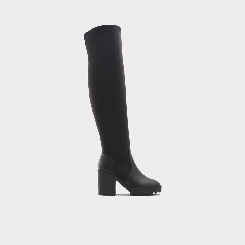 Over The Knee-Boots Aldo Liran γυναικεια μαυρα | 9481650-QM