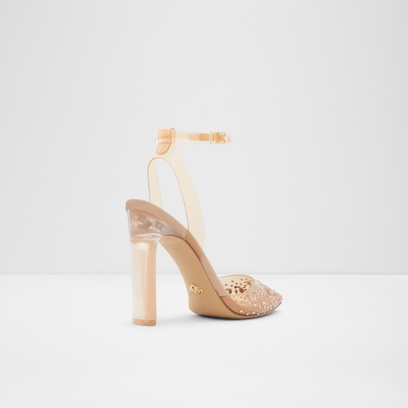 Ψηλα Τακουνια Aldo Glassslipper γυναικεια Bone | 7036251-QM